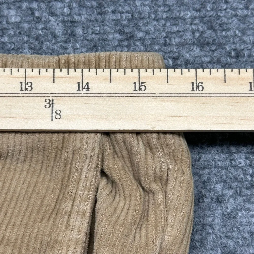 RSQ Corduroy Pull On Shorts Small Tan Drawstring Elastic Waist